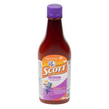 EMULSION SCOTT TROPICAL 360 ML VITAMINA A Y D