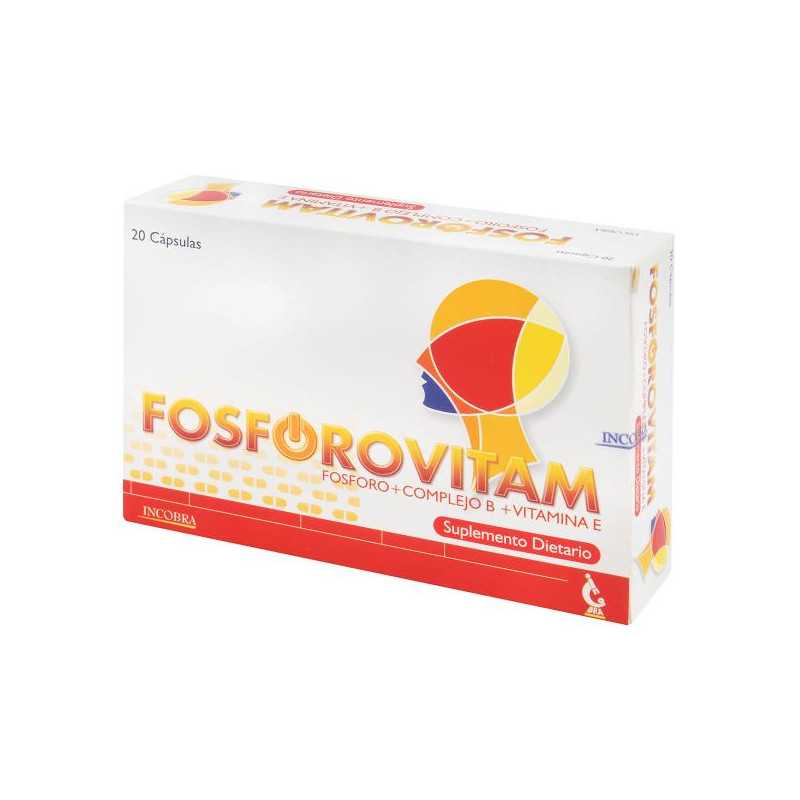 FOSFOROVITAM 20 CAPSULAS (DA) VITAMINAS