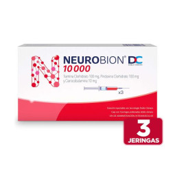 NEUROBION DC 3 AMPOLLAS (DA) VITAMINA B1