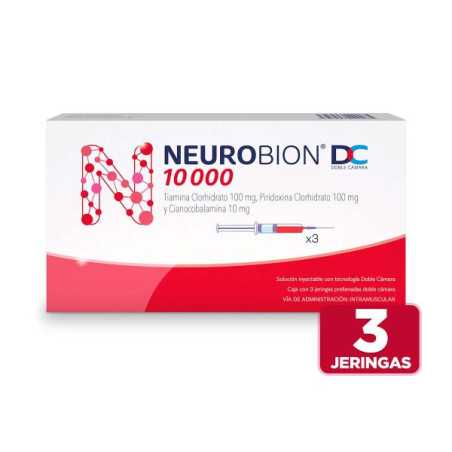 NEUROBION DC 3 AMPOLLAS (DA) VITAMINA B1