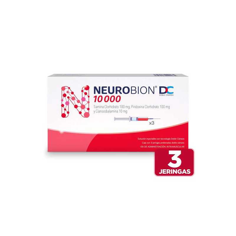 NEUROBION DC 3 AMPOLLAS (DA) VITAMINA B1