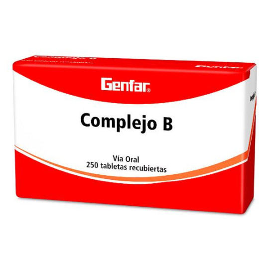 COMPLEJO B 250 TABLETAS GF VITAMINA B COMPLEJO B 250 TABLETAS GF VITAMINA B