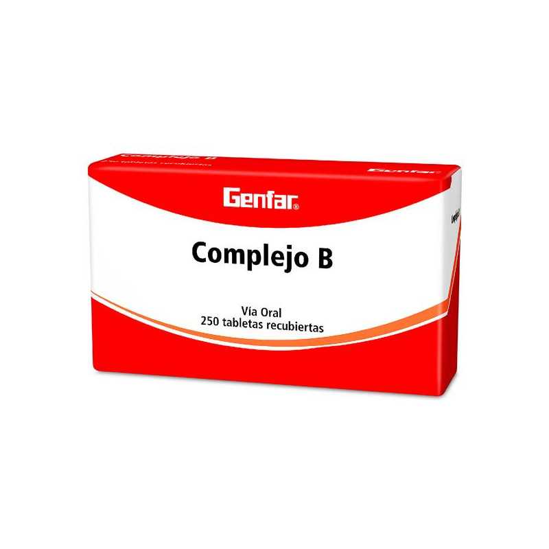 COMPLEJO B 250 TABLETAS GF VITAMINA B COMPLEJO B 250 TABLETAS GF VITAMINA B
