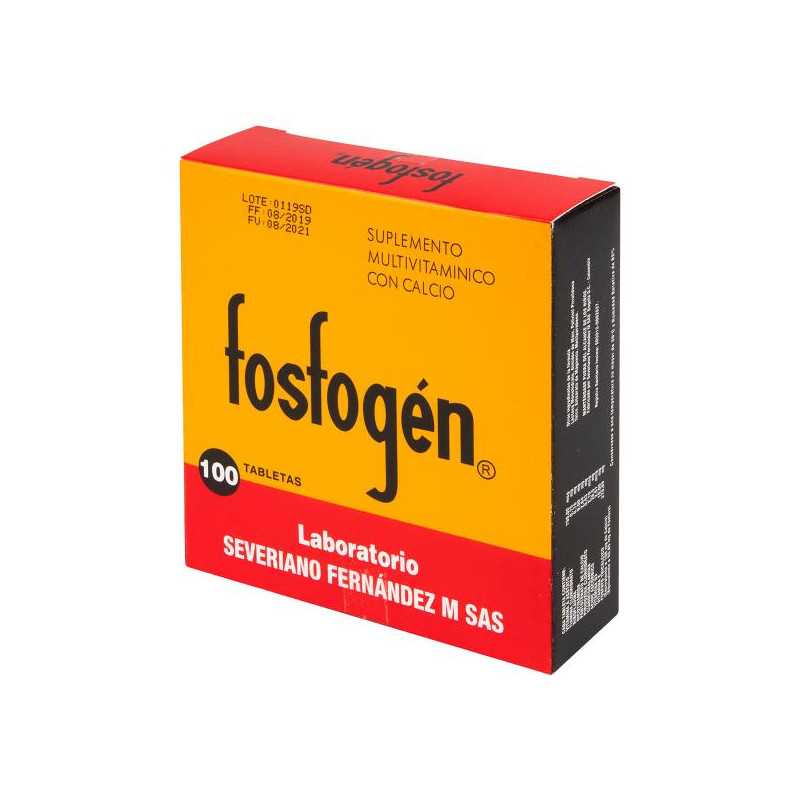 FOSFOGEN 100 TABLETAS VITAMINA C FOSFOGEN 100 TABLETAS VITAMINA C