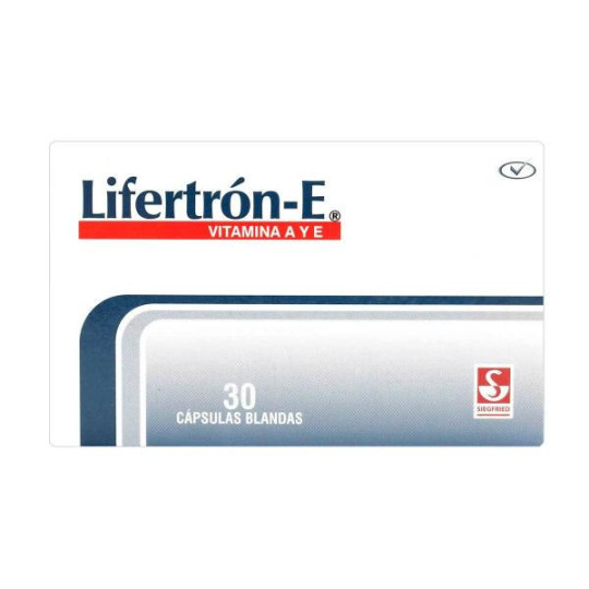 LIFERTRON E 30 CAPSULAS VITAMINA A LIFERTRON E 30 CAPSULAS VITAMINA A