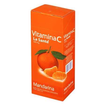 VITAMINA C 500 MG MANDARINA 100 TBS LS VITAMINA C