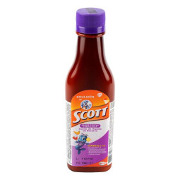 EMULSION SCOTT FRUTA TROPICAL 180 ML VITAMINA A Y D