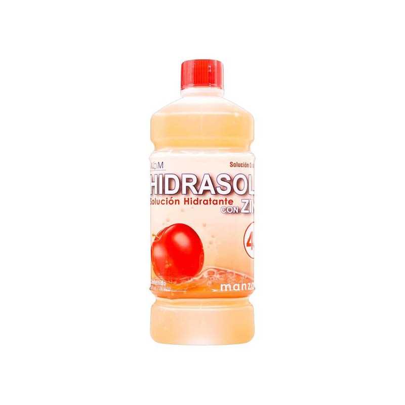 HIDRASOL 45 ZINC MANZANA 500ML SU.ORAL SODIO-POTACIO-C