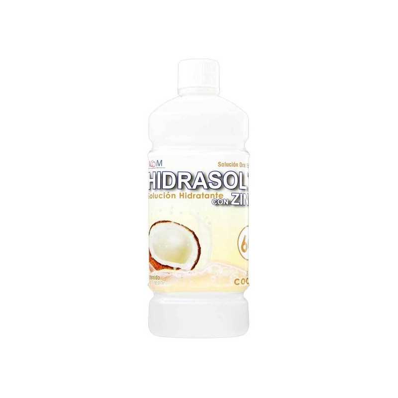 HIDRASOL 60 ZINC COCO 500ML SU.ORAL ICOM 