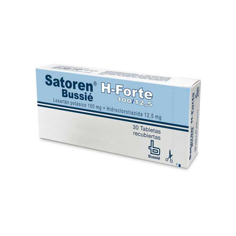 SATOREN H FORTE 100/12.5MG 30 TBS(A)(PB) LOSARTAN HIDROCLOROTIAZIDA 
