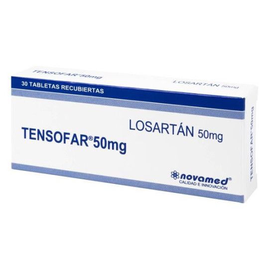 TENSOFAR 50 MG 30 TAB (PUMCV) LOSARTAN