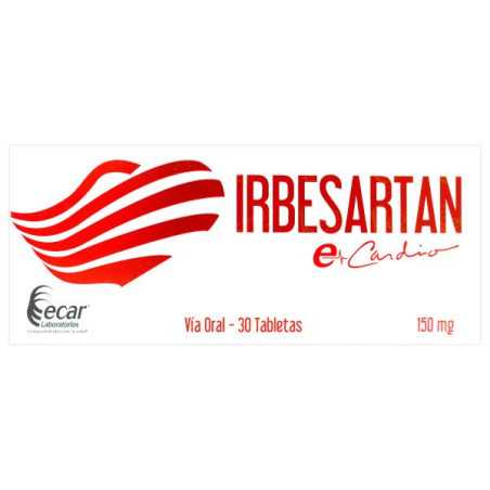 IRBESARTAN ECAR 150 MG 30 TBS(M)