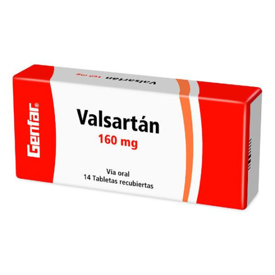 VALSARTAN 160 MGS X 14 TBS GF