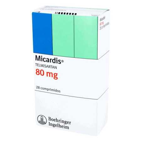 MICARDIS 80 MG 28 TABLETAS (DA)(A) TELMISARTAN