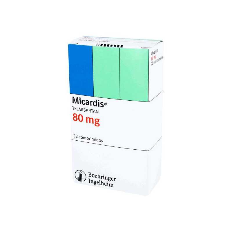 MICARDIS 80 MG 28 TABLETAS (DA)(A) TELMISARTAN MICARDIS 80 MG 28 TABLETAS (DA)(A) TELMISARTAN