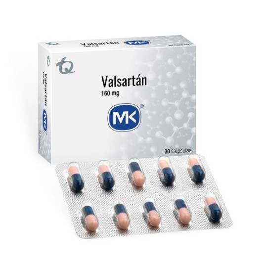 VALSARTAN 160 MG 30 CAP MK