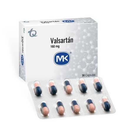 VALSARTAN 160 MG 30 CAP MK
