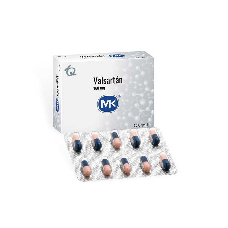 VALSARTAN 160 MG 30 CAP MK