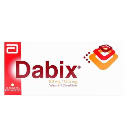 DABIX 80/12.5 MG 30 TAB (VALSARTAN/CLORTALIDONA)