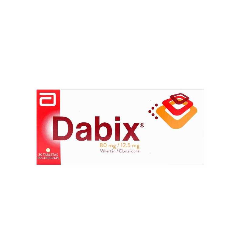 DABIX 80/12.5 MG 30 TAB (VALSARTAN/CLORTALIDONA)