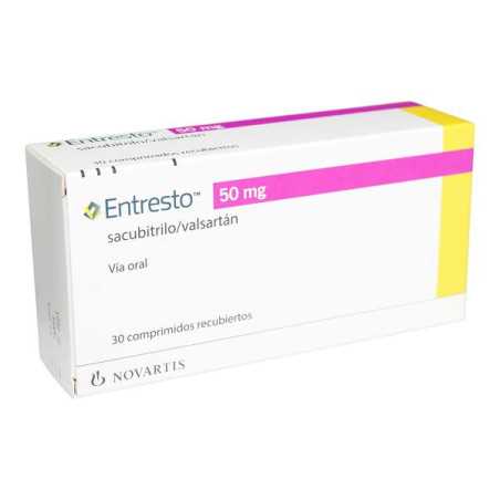 ENTRESTO 50 MG 30 COMPR (PB) SACUBITRILO/VALSARTAN