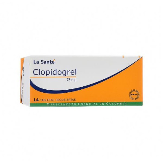 CLOPIDOGREL 75 MG 14 TABLETAS LS CLOPIDOGREL