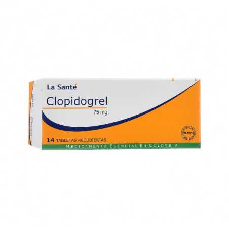 CLOPIDOGREL 75 MG 14 TABLETAS LS CLOPIDOGREL