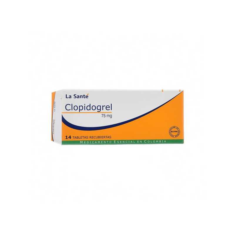 CLOPIDOGREL 75 MG 14 TABLETAS LS CLOPIDOGREL