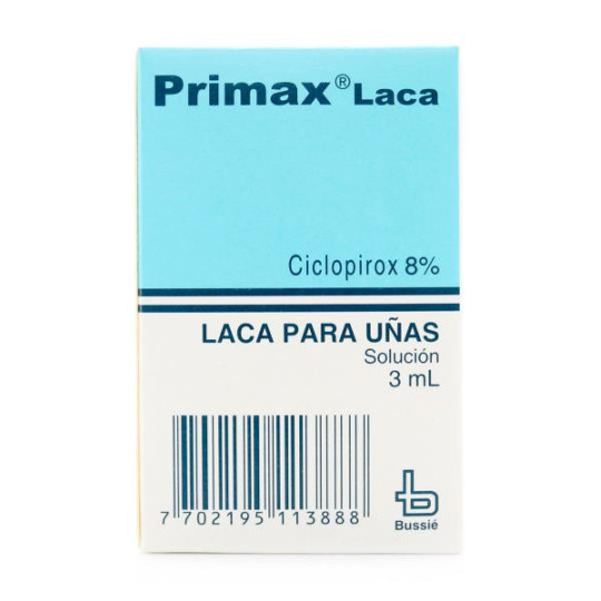 PRIMAX LOCION LACA 8% 3 ML (A) CICLOPIROXOLAMINA PRIMAX LOCION LACA 8% 3 ML (A) CICLOPIROXOLAMINA