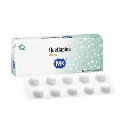 QUETIAPINA 200 MG 30 TBS MK(P)87300 FUMARATO DE QUETIAPINA