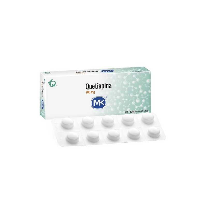 QUETIAPINA 200 MG 30 TBS MK(P)87300 FUMARATO DE QUETIAPINA