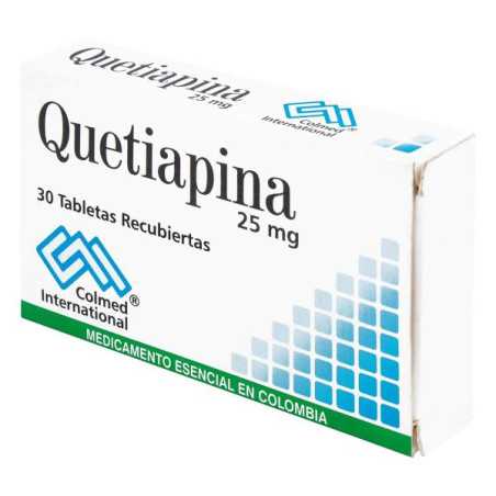 QUETIAPINA 25 MG 30 TBS PC QUETIAPINA