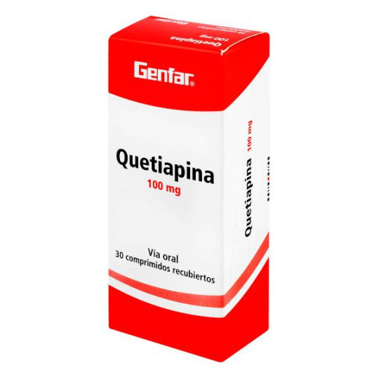 QUETIAPINA 100 MG 30 TBS W(P)43650 FUMARATO DE QUETIAPINA