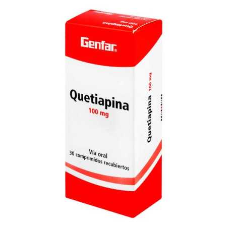 QUETIAPINA 100 MG 30 TBS W(P)43650 FUMARATO DE QUETIAPINA
