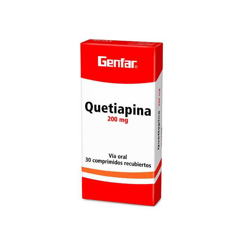 QUETIAPINA 200 MG 30 TBS GF(P)87300 FUMARATO DE QUETIAPINA QUETIAPINA 200 MG 30 TBS GF(P)87300 FUMARATO DE QUETIAPINA