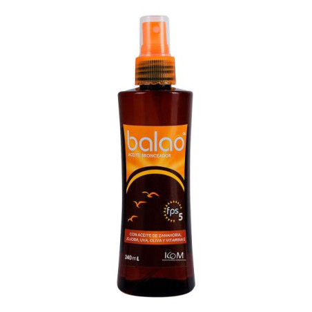 ACEITE BRONCEADOR BALAO ICOM SPF 5 SPRAY 240 ML (PUMCV)