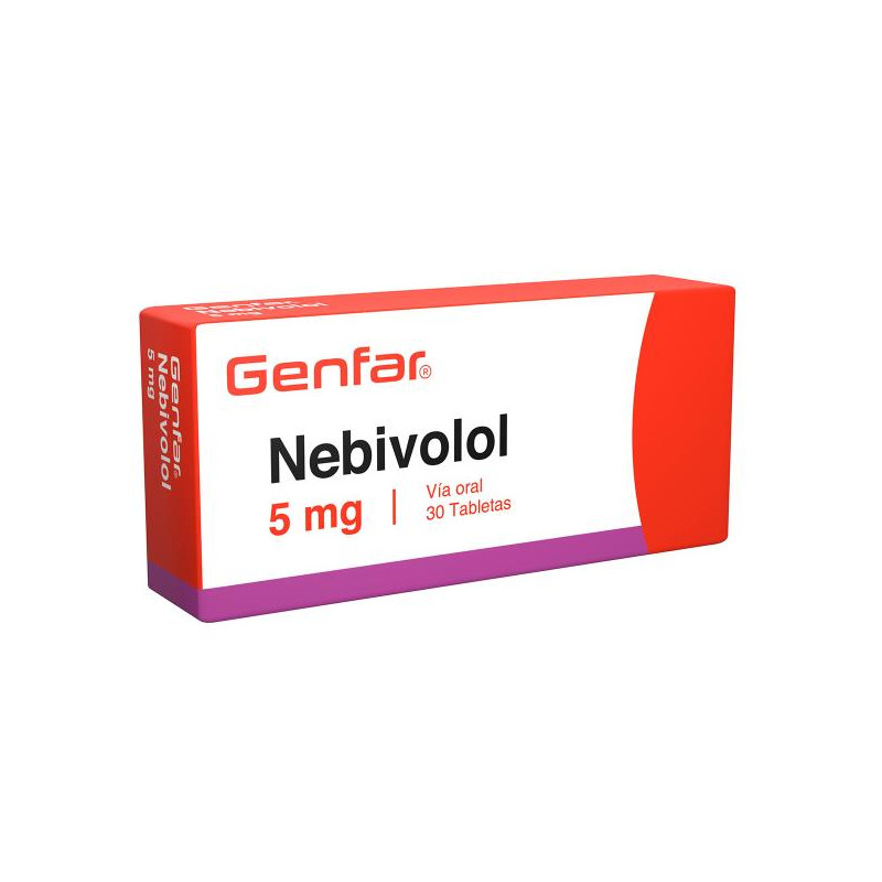 NEBIVOLOL 5 MG 30 TBS GF NEBIVOLOL CLORHIDRATO
