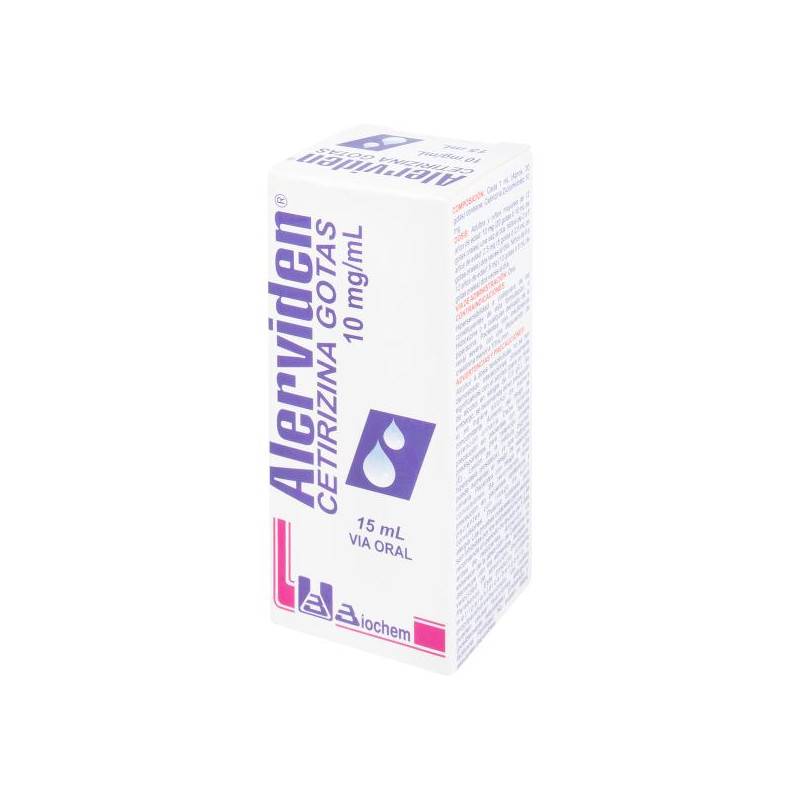 ALERVIDEN GOTAS 15 ML CETIRIZINA