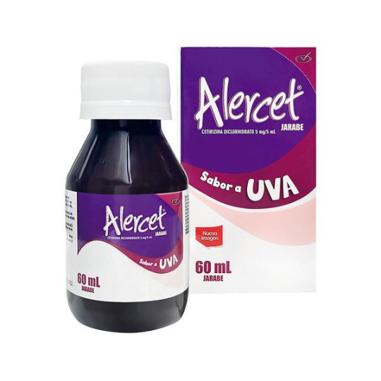 ALERCET JARABE 60 ML (DA) CETIRIZINA ALERCET JARABE 60 ML (DA) CETIRIZINA