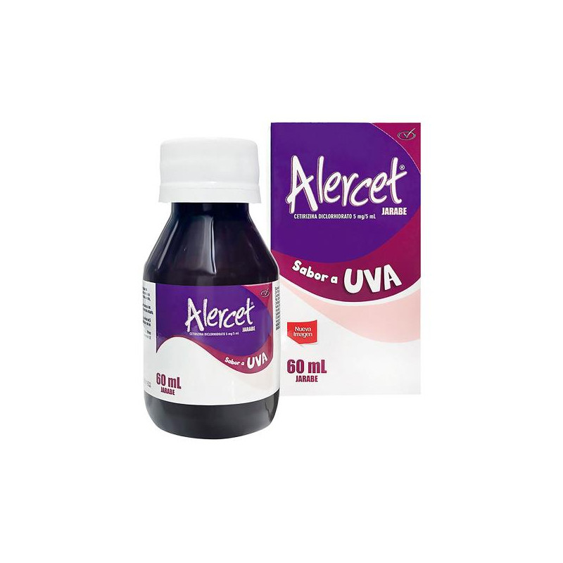 ALERCET JARABE 60 ML (DA) CETIRIZINA ALERCET JARABE 60 ML (DA) CETIRIZINA