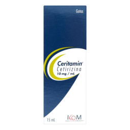 CERITAMIN GOTAS 10 MG 15 ML ICOM (PUMCV) (CETIRIZINA)
