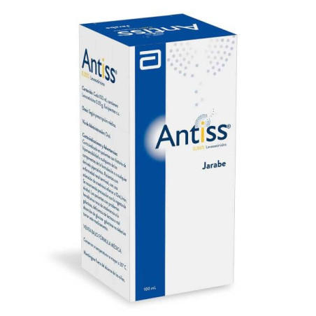 ANTISS 0.05 MG JARABE 100 ML (DA)(PB) LEVOCETIRIZINA