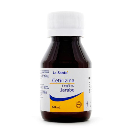 CETIRIZINA JARABE 60 ML LS CETIRIZINA