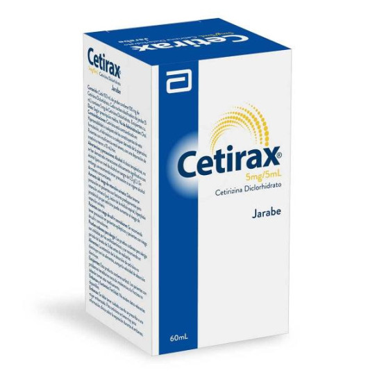CETIRAX JARABE 60 ML (DA)(PB) CETIRIZINA