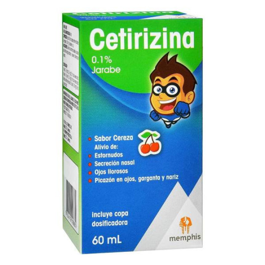 CETIRIZINA DICLORHIDRATO JBE 60 ML MP CETIRIZINA 