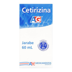 CETIRIZINA JARABE 60 ML AG CETIRIZINA
