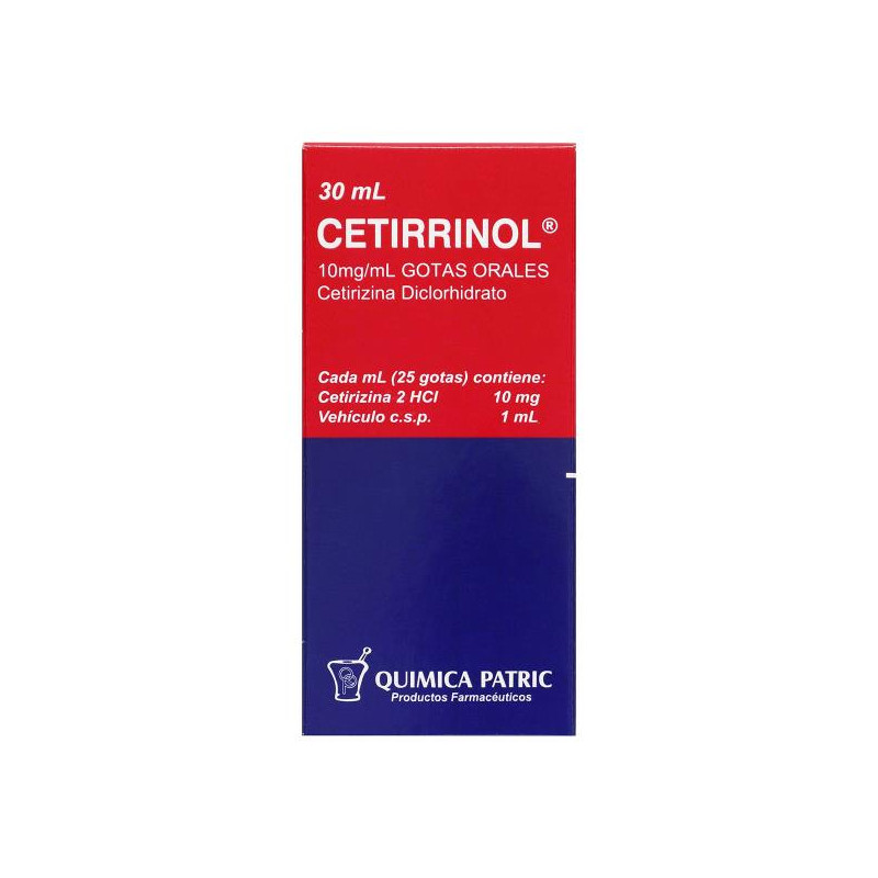 CETIRRINOL GOTAS 30 ML CETIRIZINA CETIRRINOL GOTAS 30 ML CETIRIZINA