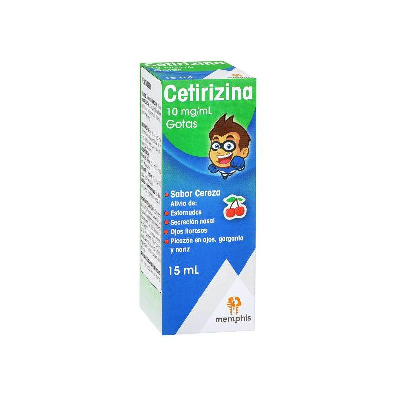 CETIRIZINA 1% GOTAS 15 ML MP CETIRIZINA 