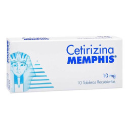 CETIRIZINA 10 MG 10 TBS MP CETIRIZINA