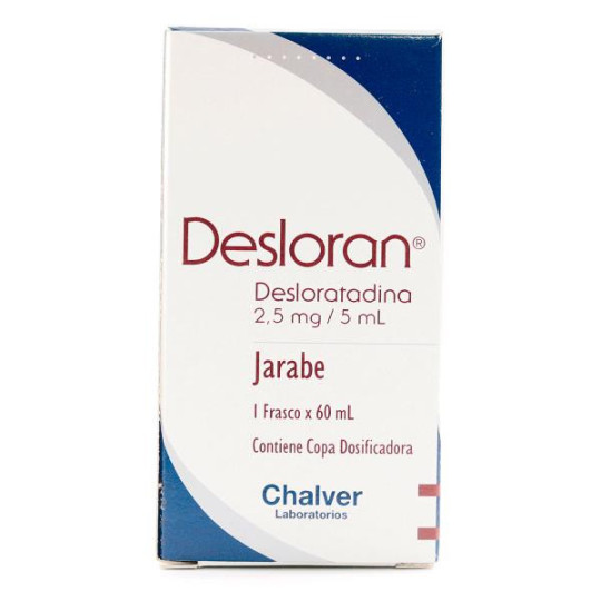 DESLORAN JARABE 60 ML LORATADINA DESLORAN JARABE 60 ML LORATADINA